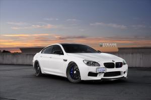 BMW M6 Gran Coupe on Strasse Forged Wheels 2014 года